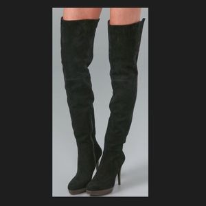 Stuart Weitzman HIHO over the knee suede boot